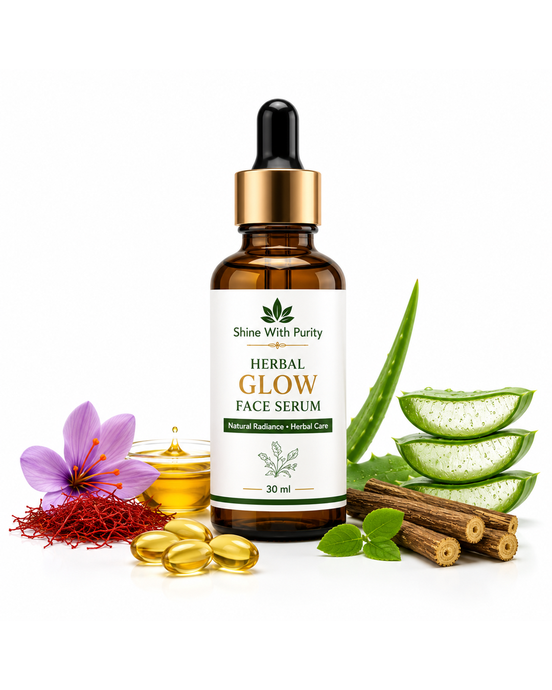 Herbal Glow Face Serum (30 ml)
